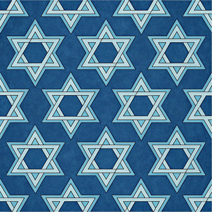 Hanukkah Pattern 4 Quilting Cotton Fabric