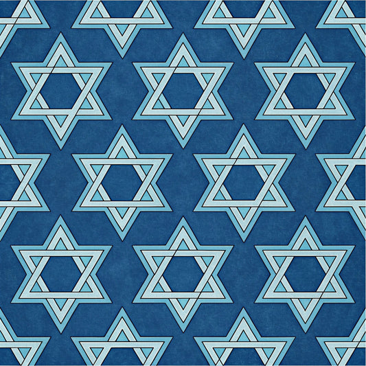 Hanukkah Pattern 4 Quilting Cotton Fabric