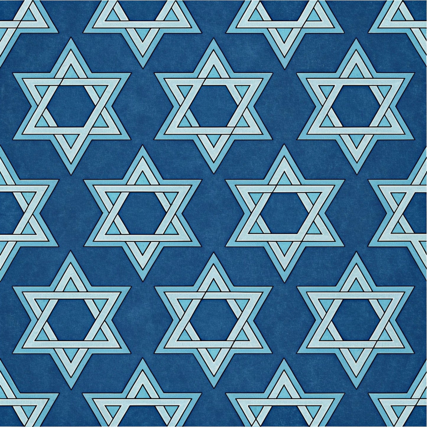 Hanukkah Pattern 4 Quilting Cotton Fabric