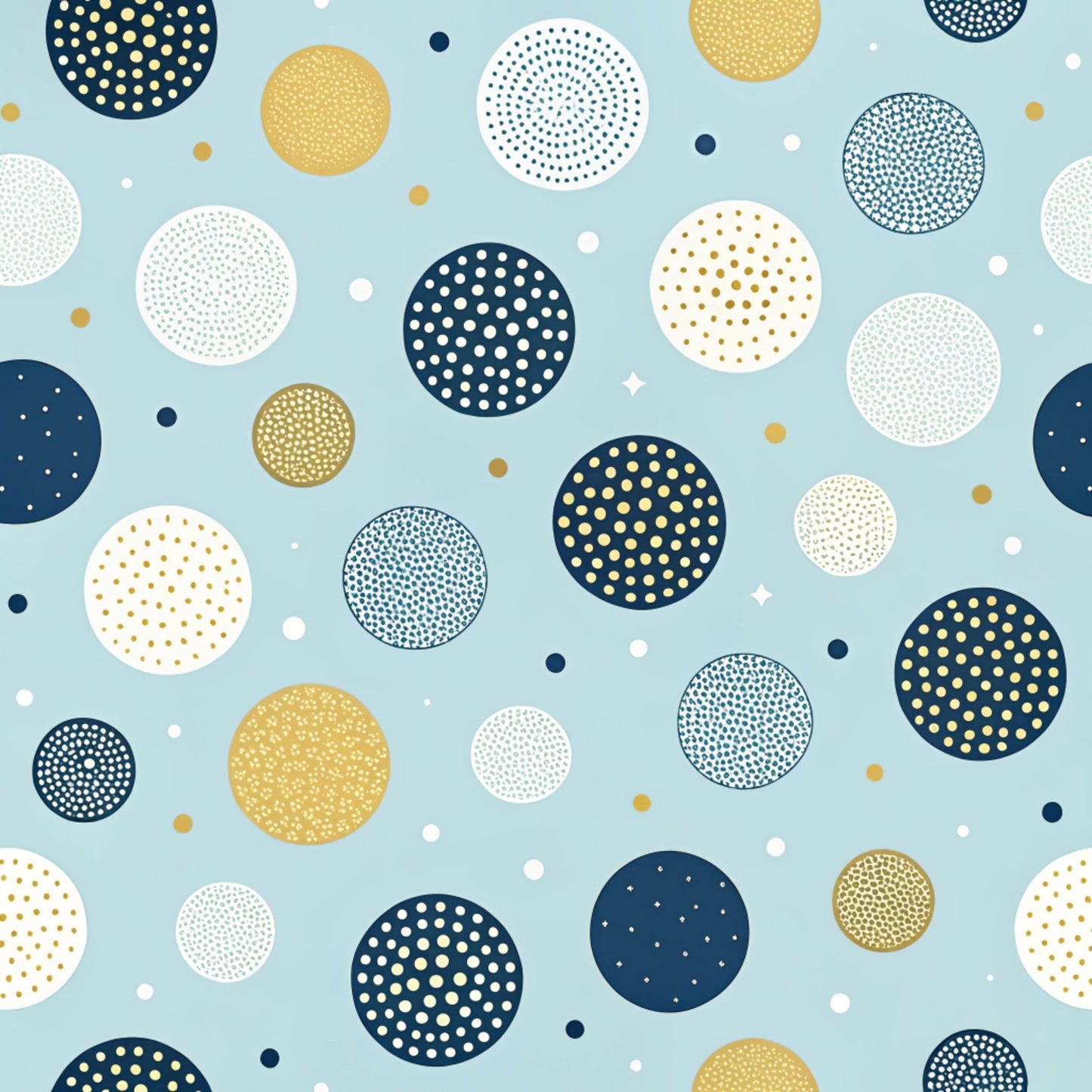 Hanukkah Pattern 5 Quilting Cotton Fabric