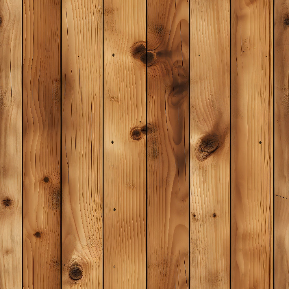 Wooden planks with visible knots and grain, aligned vertically.