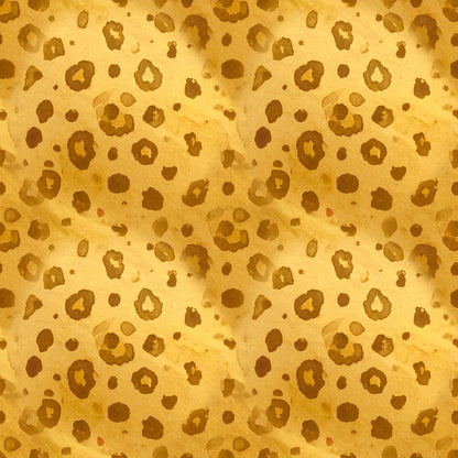 Harvest Pumpkin And Florals Pattern 3 Quilting Cotton Fabric