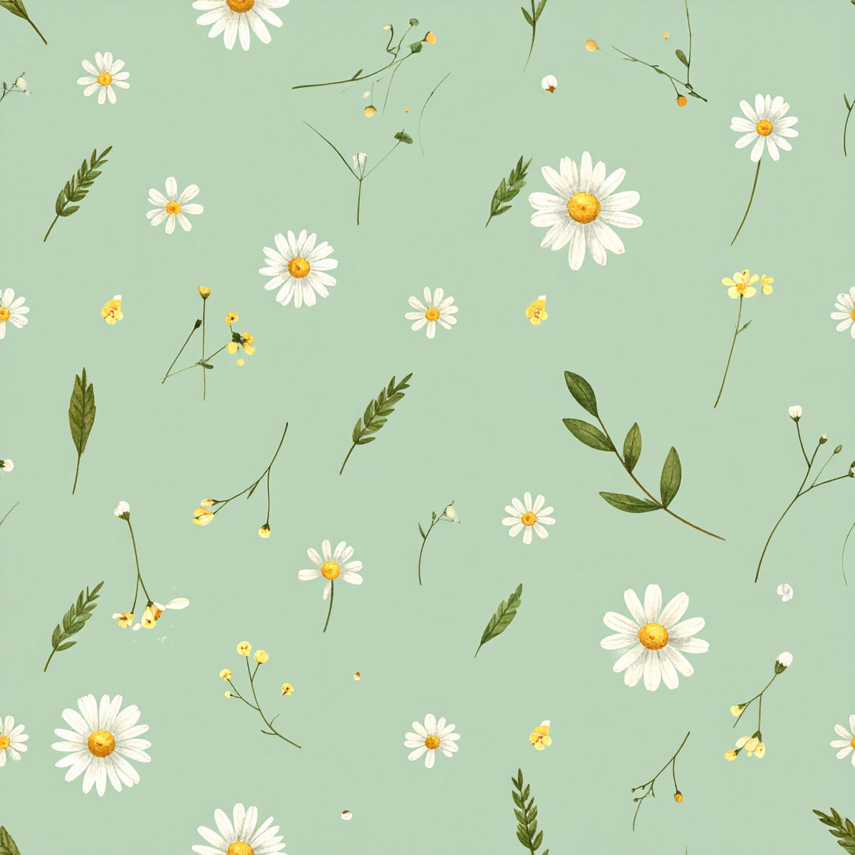 Harvest Pumpkin And Florals Pattern 31 Quilting Cotton Fabric