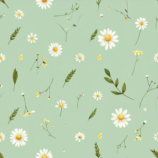 Harvest Pumpkin And Florals Pattern 31 Quilting Cotton Fabric
