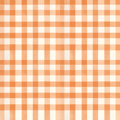 Harvest Pumpkin And Florals Pattern 32 Quilting Cotton Fabric