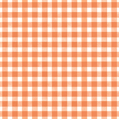 Harvest Pumpkin And Florals Pattern 33 Quilting Cotton Fabric