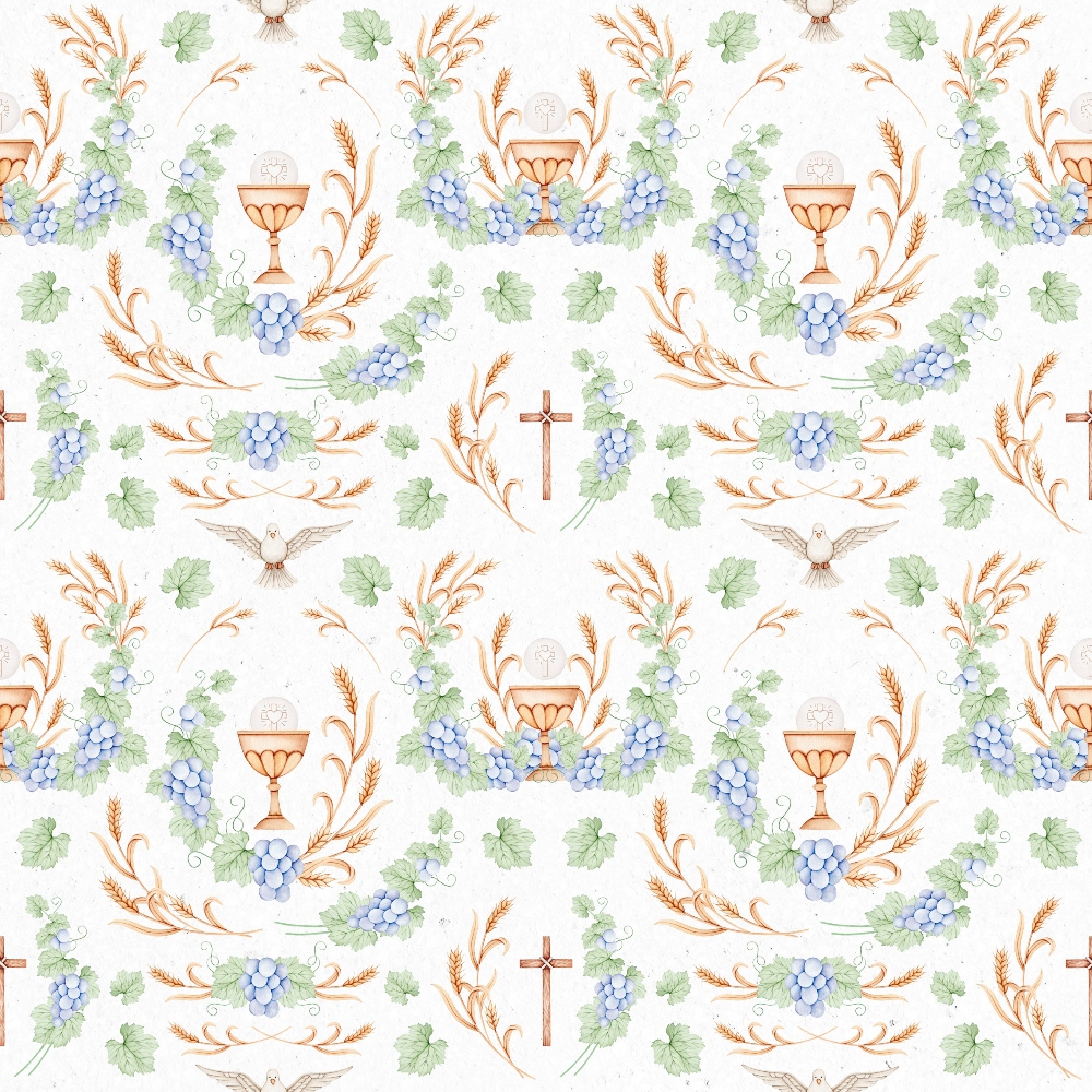 He Lives Pattern 12 Quilting Cotton Fabric – FabricMegaStore.com