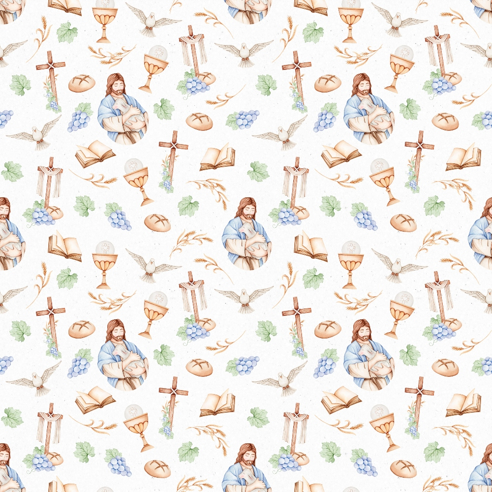Pattern Llives He Lives Pattern 19 Quilting Cotton Fabric – FabricMegaStore.com