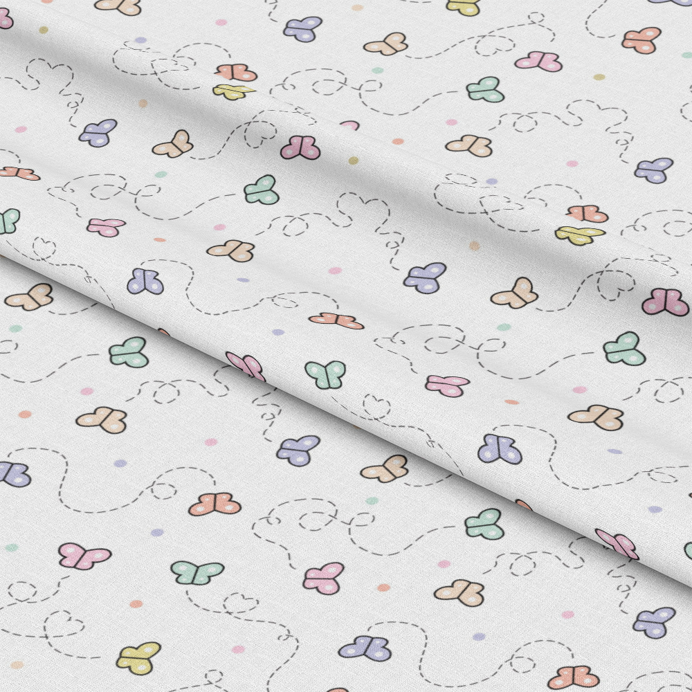 Hello Spring Cats Pattern 2 Quilting Cotton Fabric