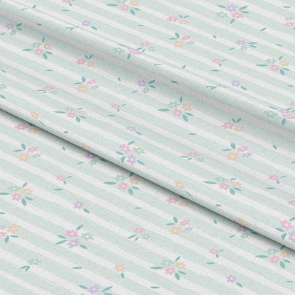 Hello Spring Cats Pattern 5 Quilting Cotton Fabric