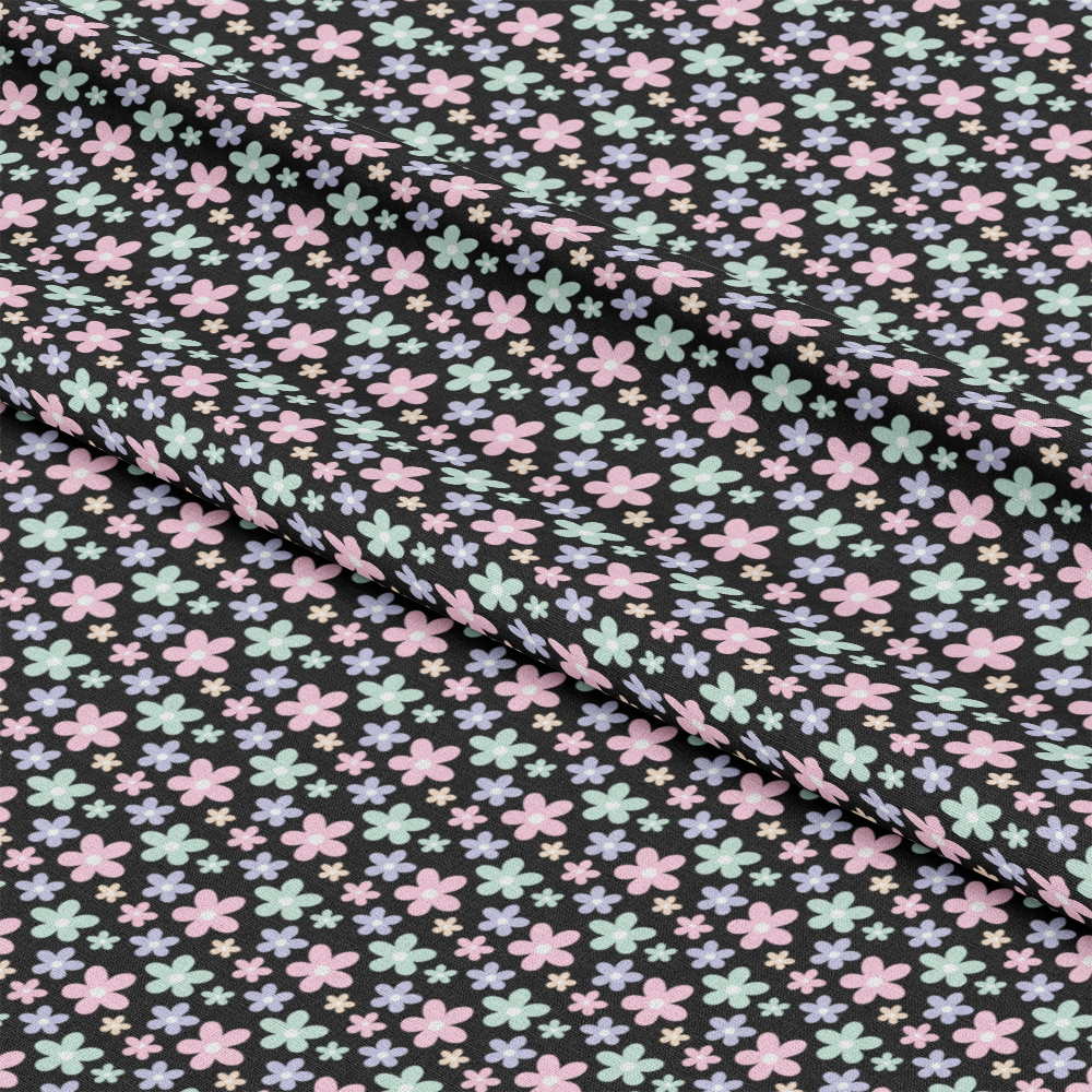 Hello Spring Cats Pattern 7 Quilting Cotton Fabric