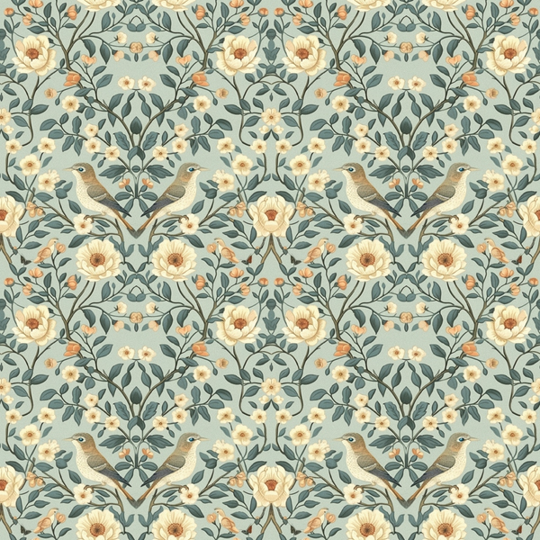 Heritage Garden Pattern 6 Quilting Cotton Fabric – FabricMegaStore.com