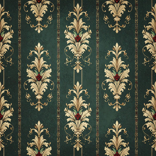 Highland Plaid Christmas Pattern 11 Quilting Cotton Fabric