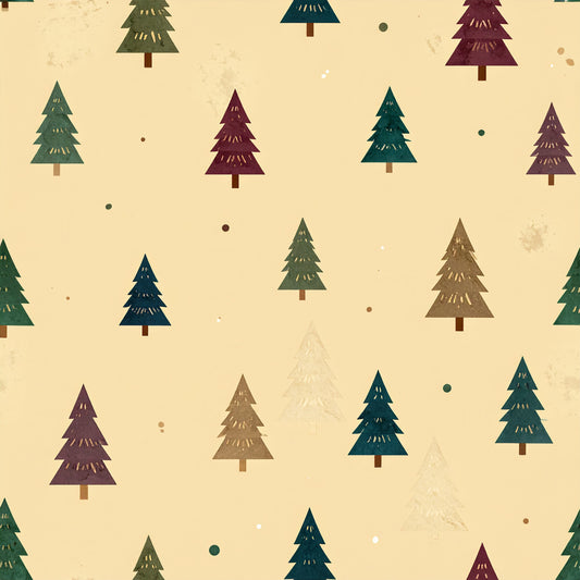 Highland Plaid Christmas Pattern 16 Quilting Cotton Fabric