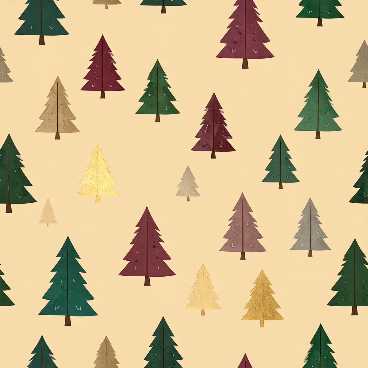 Highland Plaid Christmas Pattern 17 Quilting Cotton Fabric
