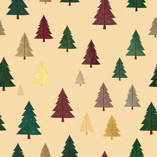 Highland Plaid Christmas Pattern 17 Quilting Cotton Fabric