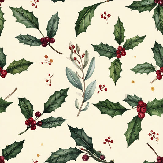 Highland Plaid Christmas Pattern 6 Quilting Cotton Fabric
