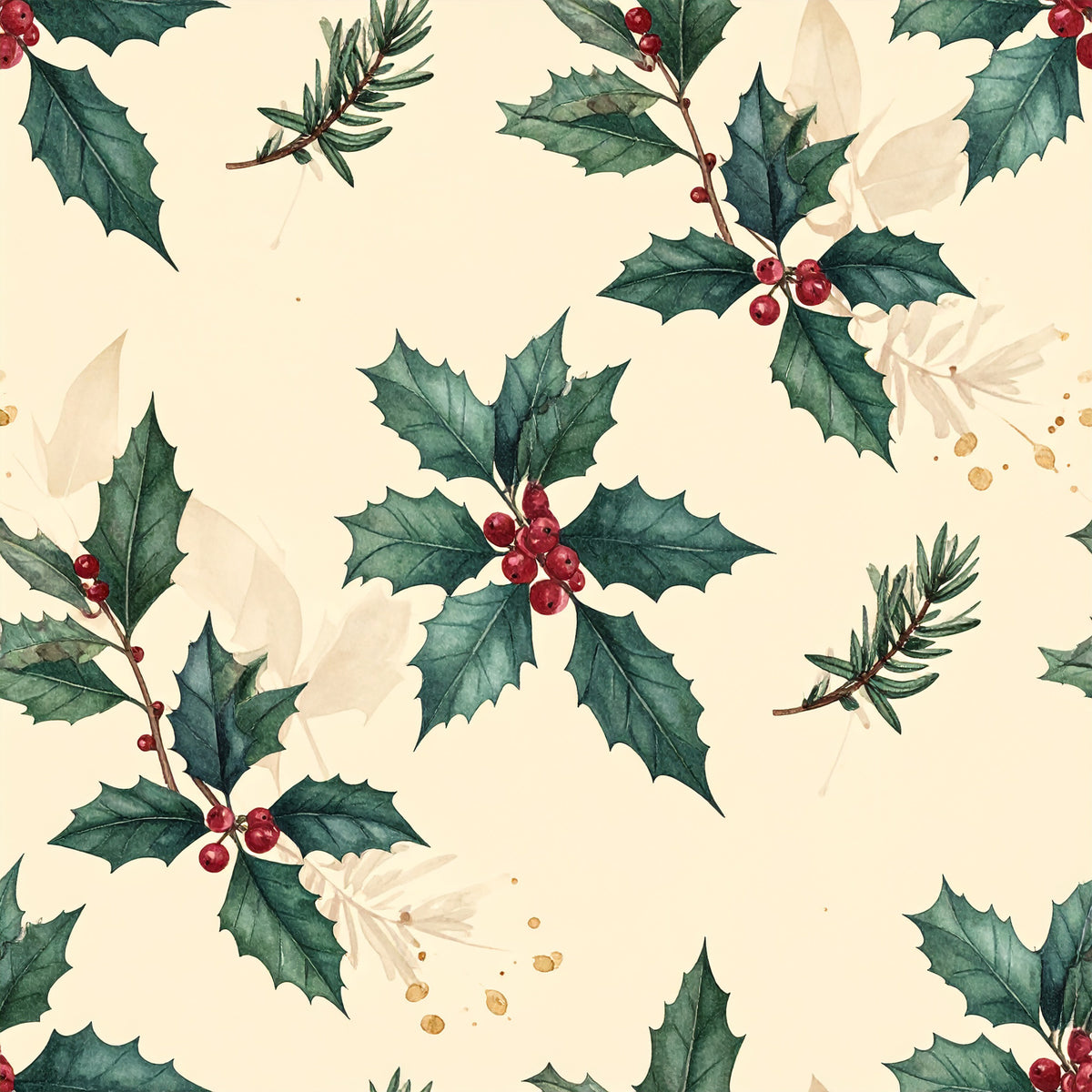 Highland Plaid Christmas Pattern 7 Quilting Cotton Fabric