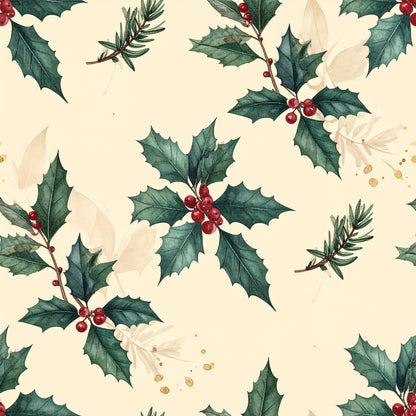 Highland Plaid Christmas Pattern 7 Quilting Cotton Fabric