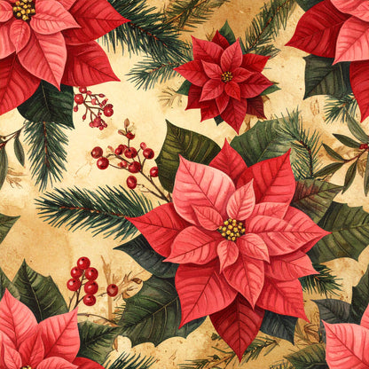 Highland Plaid Christmas Pattern 9 Quilting Cotton Fabric