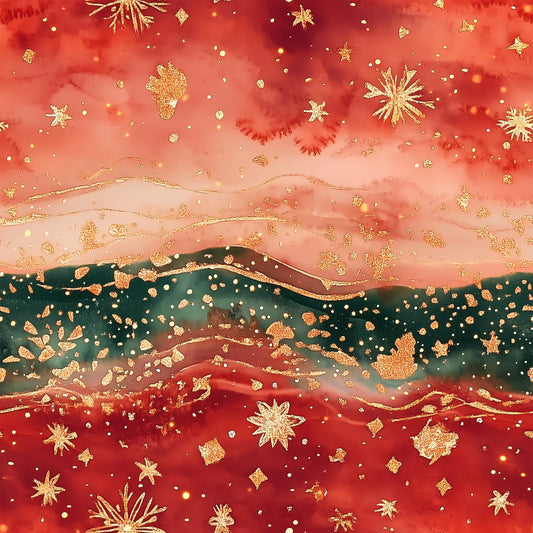 Holiday Weaves Pattern 1 Quilting Cotton Fabric