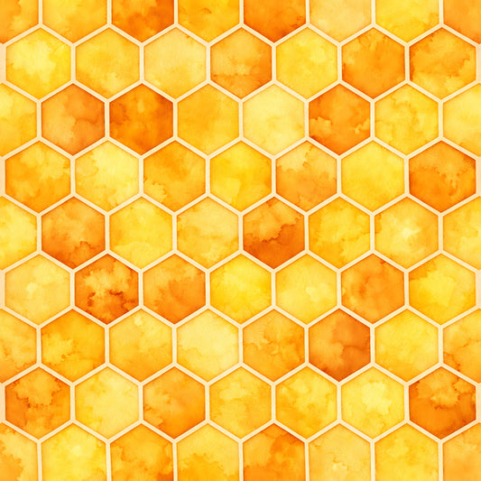 Honey Bee Pattern 7 Quilting Cotton Fabric