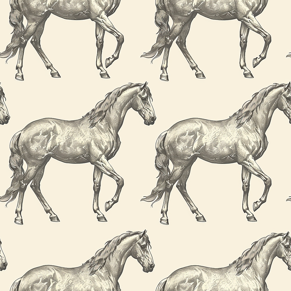 Horse Parade Pattern 9 Quilting Cotton Fabric