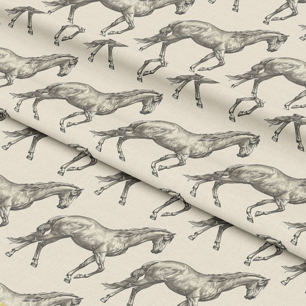 Horse Parade Pattern 9 Quilting Cotton Fabric