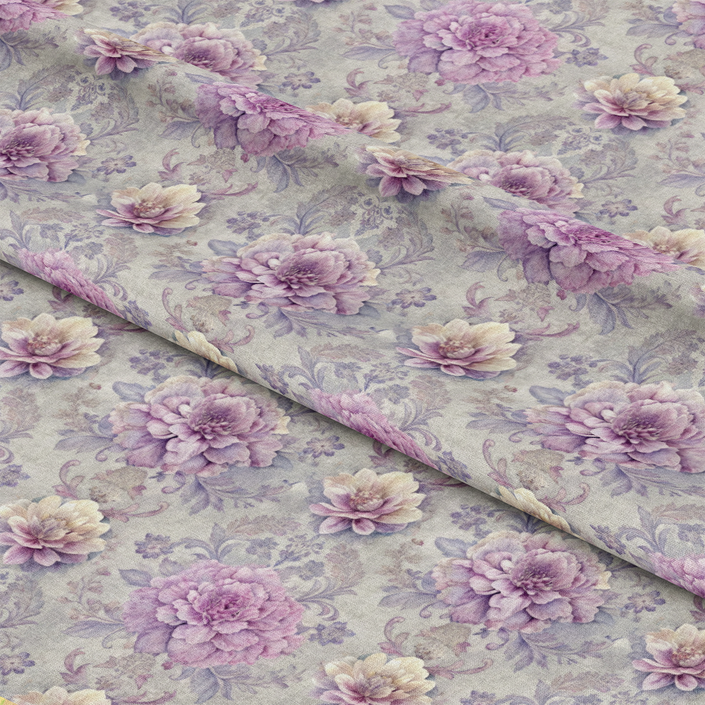 - Hydrangeas Peonies Pattern 6 Quilting Cotton Fabric  
- floral cotton fabric  
- soft pink flowers  
- lavender and cream hues  
- delicate blooming print  
- elegant fabric for quilting  
- pastel botanical textile  
- smooth cotton textile  
- vintage-inspired floral design  
- lightweight quilting material