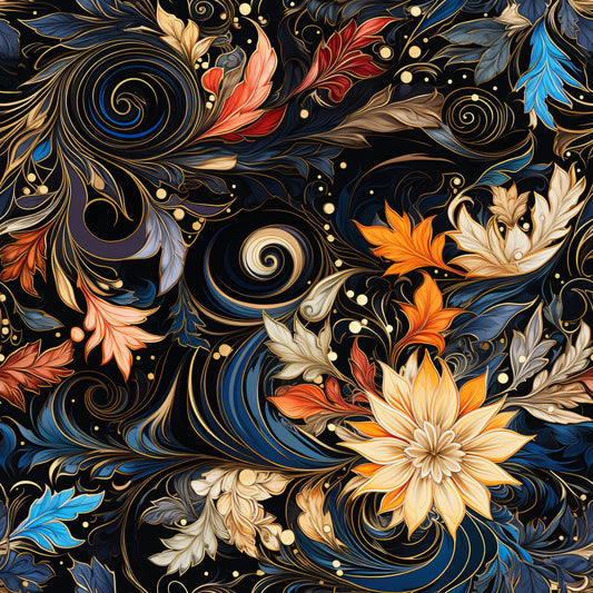 Imperial Florals Pattern 2 Quilting Cotton Fabric