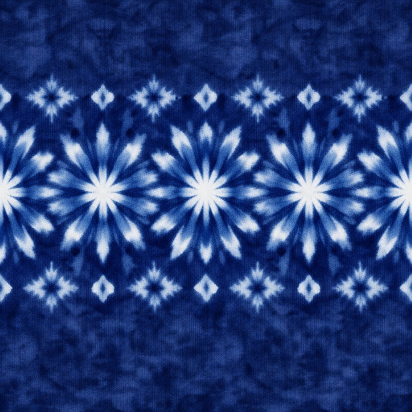 Indigo Shibori Tie Dye Pattern 21 Quilting Cotton Fabric