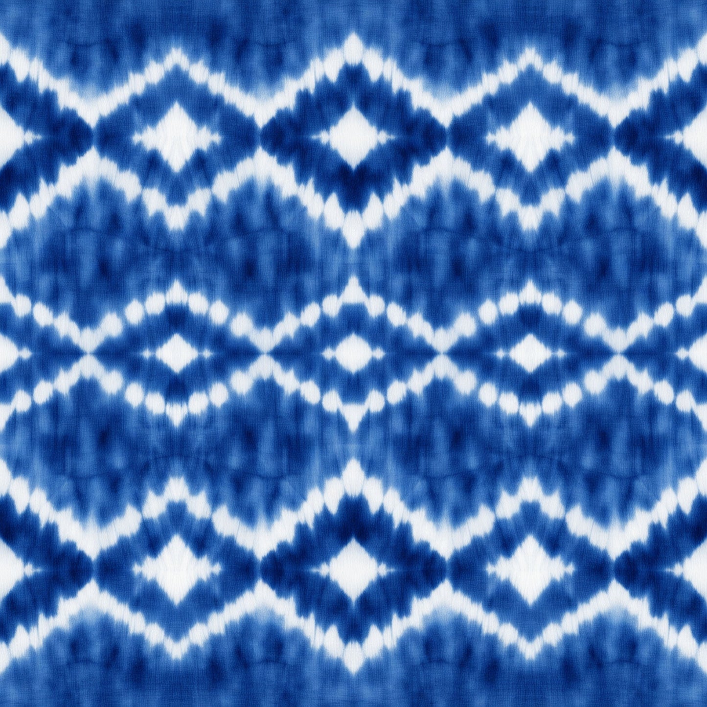 Indigo Shibori Tie Dye Pattern 6 Quilting Cotton Fabric