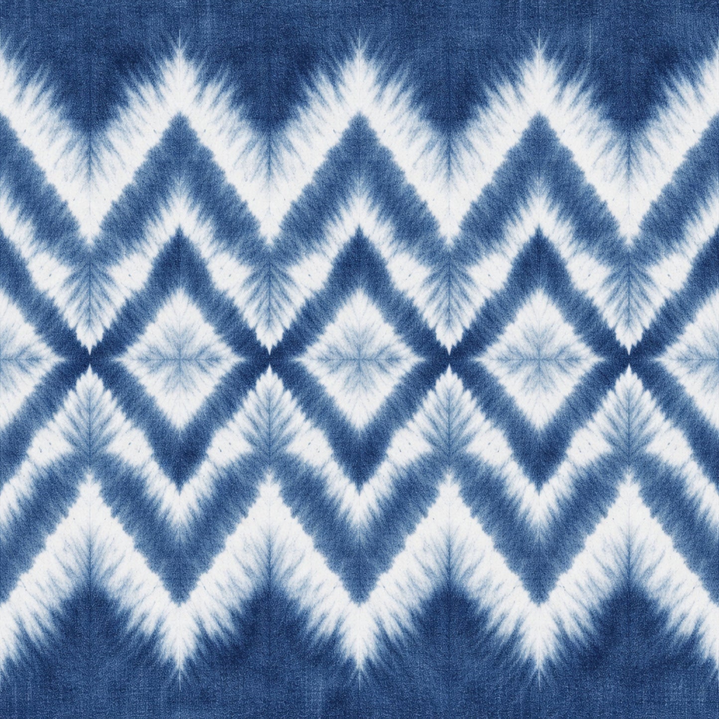 Indigo Shibori Tie Dye Pattern 8 Quilting Cotton Fabric