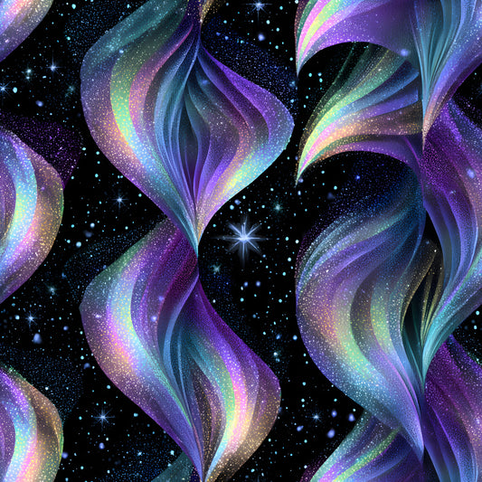 Iridescent Foil Pattern 17 Quilting Cotton Fabric