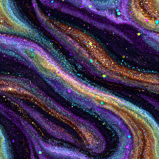 Iridescent Foil Pattern 20 Quilting Cotton Fabric