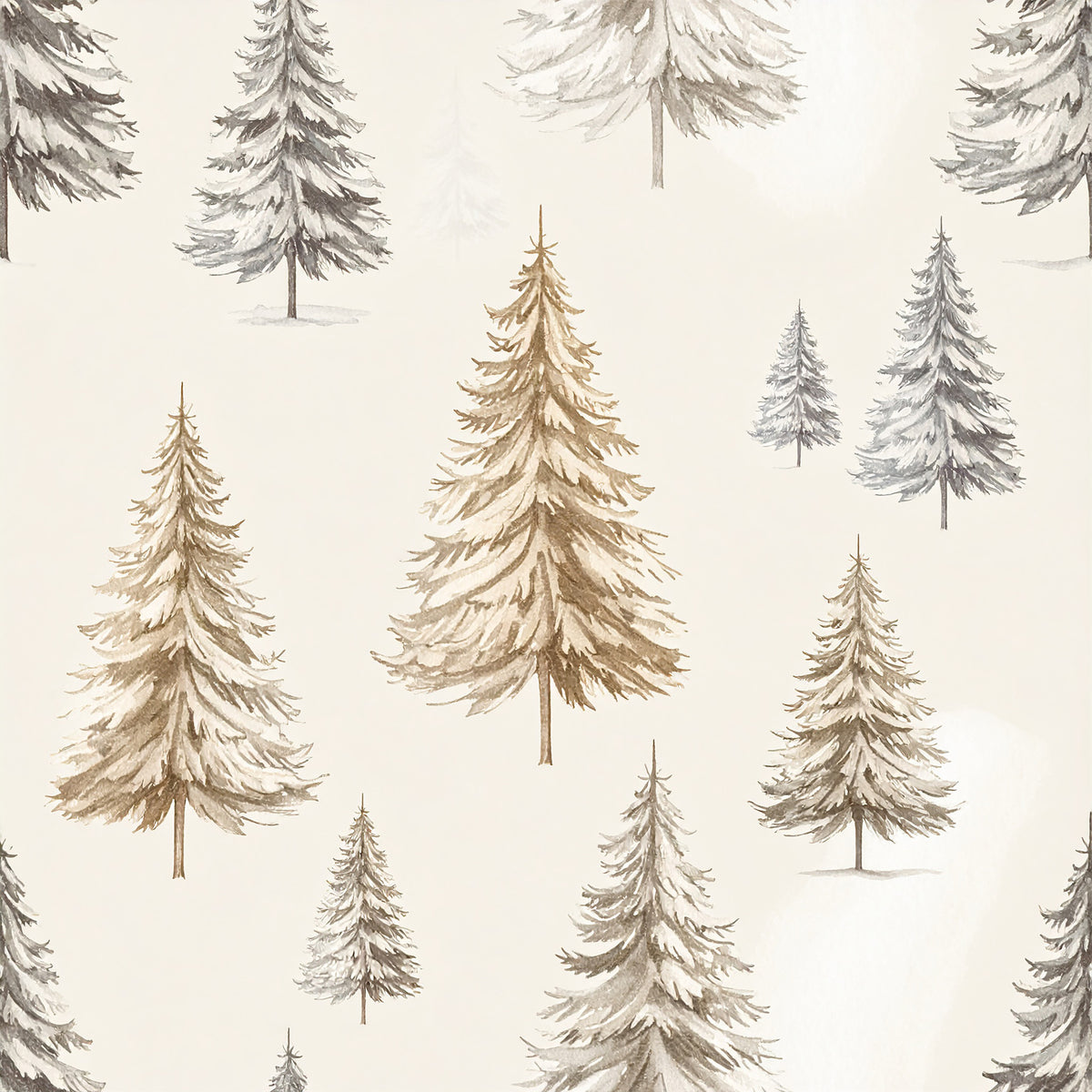 Ivory Winter Soft Heirloom Pattern 10 Quilting Cotton Fabric