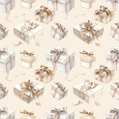 Ivory Winter Soft Heirloom Pattern 14 Quilting Cotton Fabric