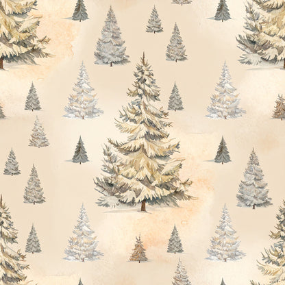 Ivory Winter Soft Heirloom Pattern 16 Quilting Cotton Fabric