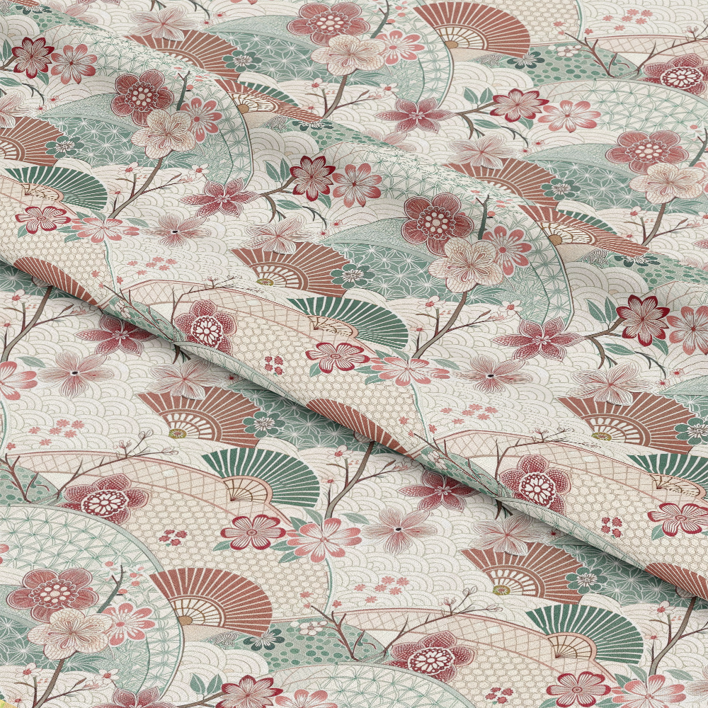 Japanese Kimono Pattern 1 Quilting Cotton Fabric