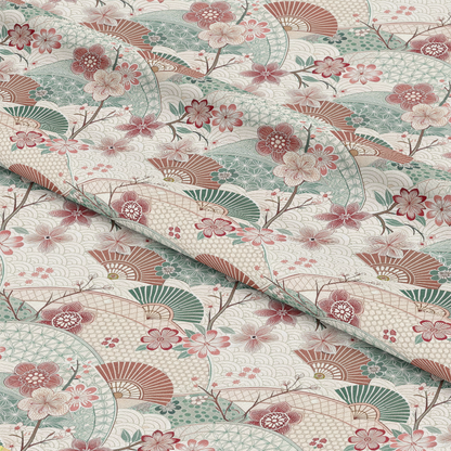 Japanese Kimono Pattern 1 Quilting Cotton Fabric