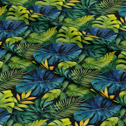 Jungle Leaves Pattern 2 Quilting Cotton Fabric