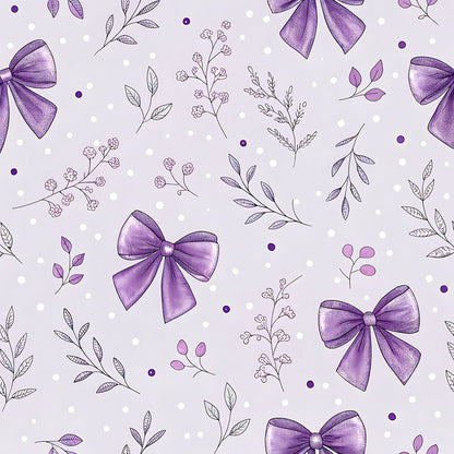 Lavender Cottage Floral Pattern 8 Quilting Cotton Fabric