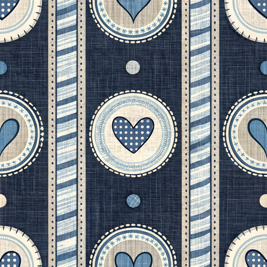 Law Enforcement Pattern 10 Quilting Cotton Fabric