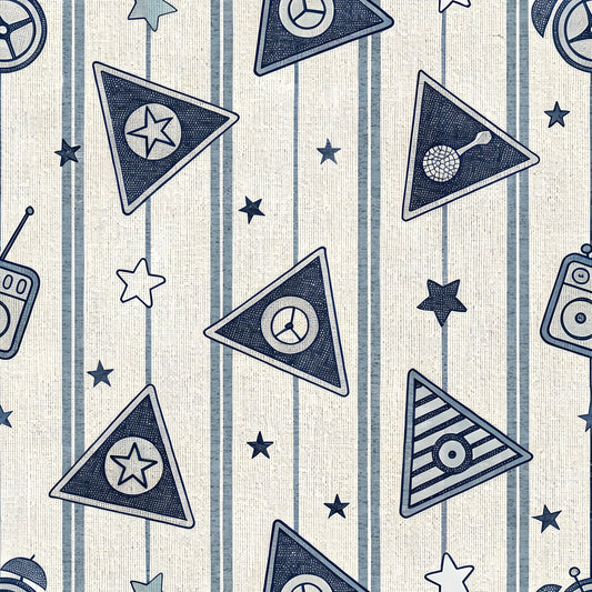 Law Enforcement Pattern 2 Quilting Cotton Fabric