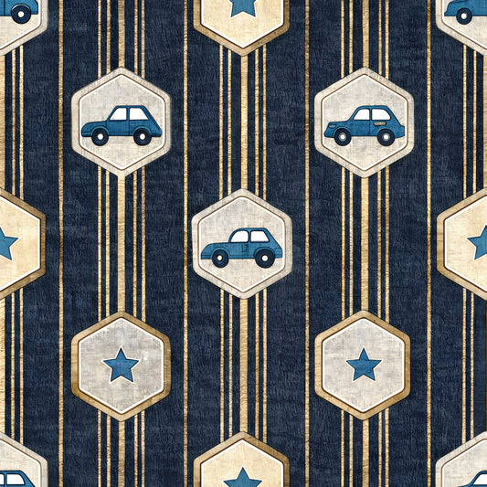 Law Enforcement Pattern 3 Quilting Cotton Fabric