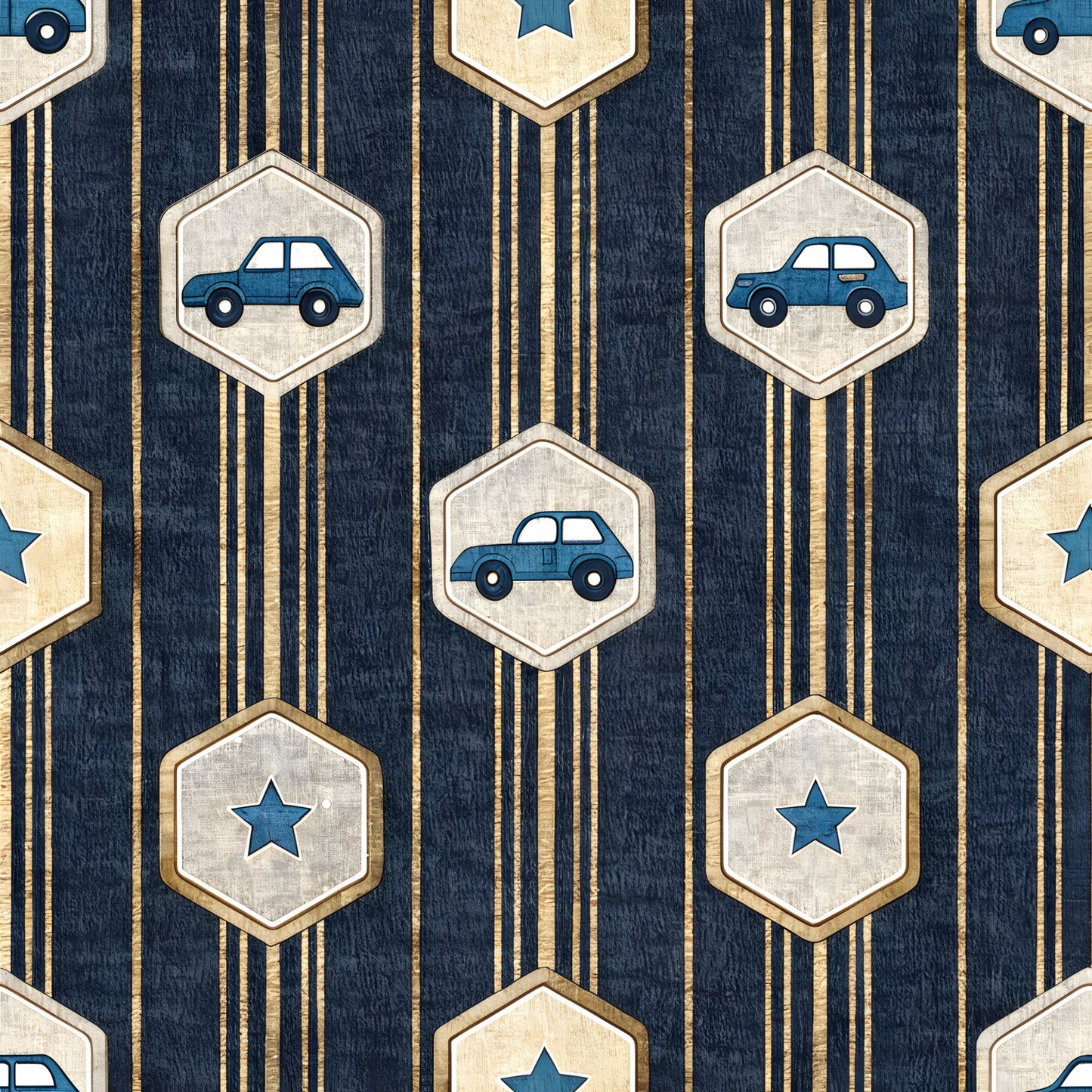 Law Enforcement Pattern 3 Quilting Cotton Fabric