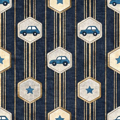 Law Enforcement Pattern 3 Quilting Cotton Fabric