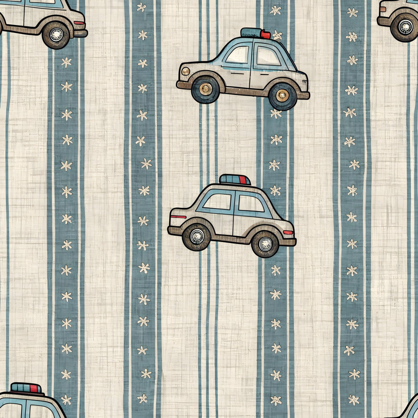 Law Enforcement Pattern 5 Quilting Cotton Fabric