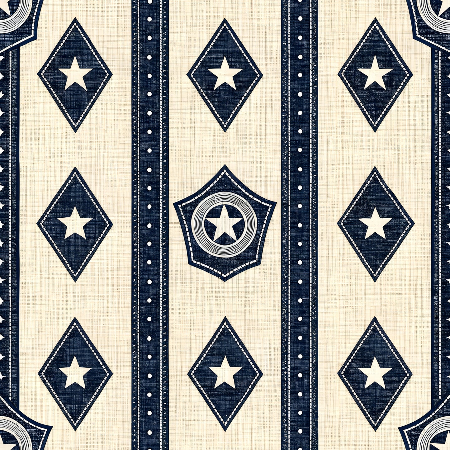 Law Enforcement Pattern 8 Quilting Cotton Fabric