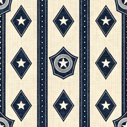 Law Enforcement Pattern 8 Quilting Cotton Fabric